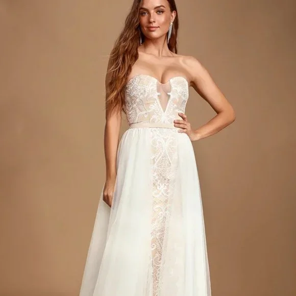 white christmas dresses The Lulu Gown main image 0